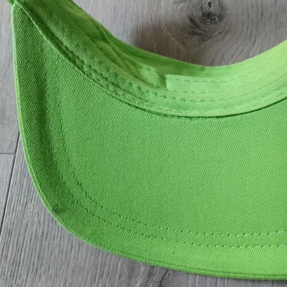 Hilton Head Visor Hat Cap Green Blue South Carolina Adjustable Strap OSFA Beach - Picture 9 of 9